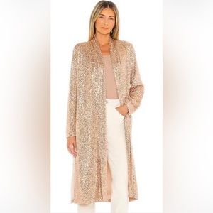STEVE MADDEN ROSE SEQUIN DUSTER